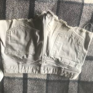 Free people denim shorts